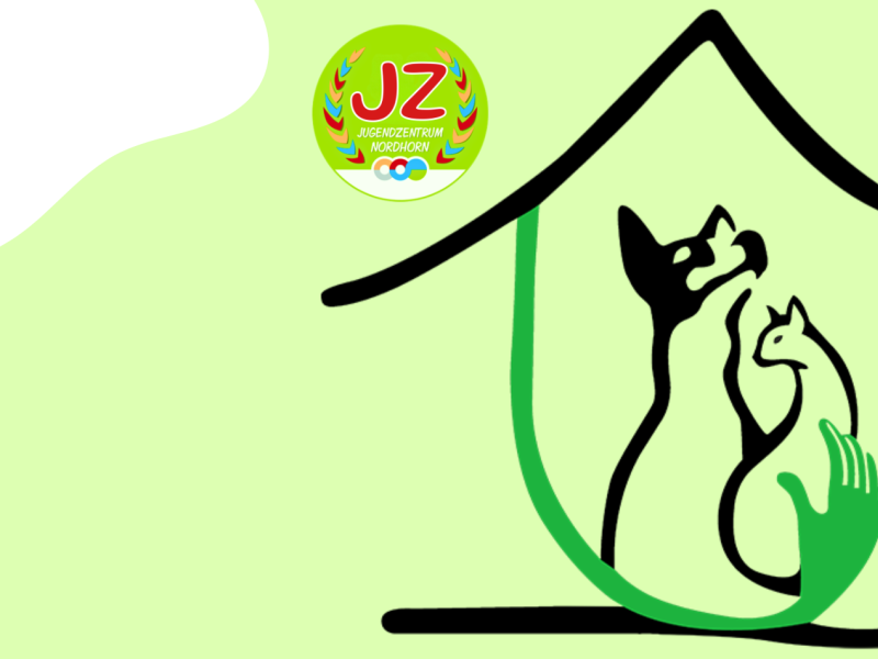 Skizzen von einem Hund und einer Katze
