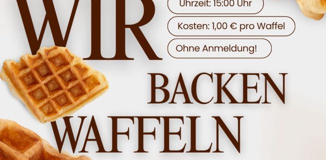 Wir backen Waffeln!