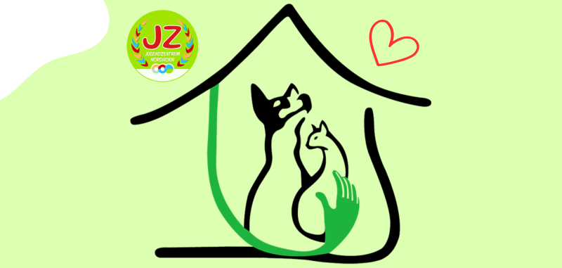 Skizzen von einem Hund und einer Katze